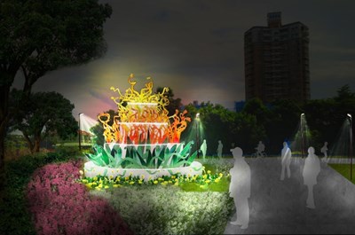 全台首座琉璃公園　在花博豐原園區